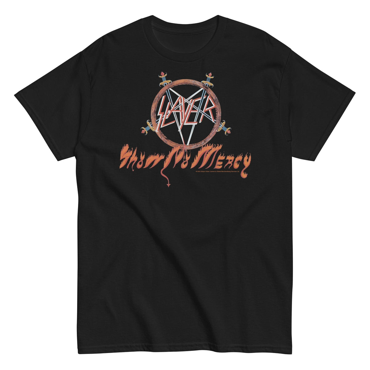 Slayer - Show No Mercy T-Shirt HYPER iCONiC.