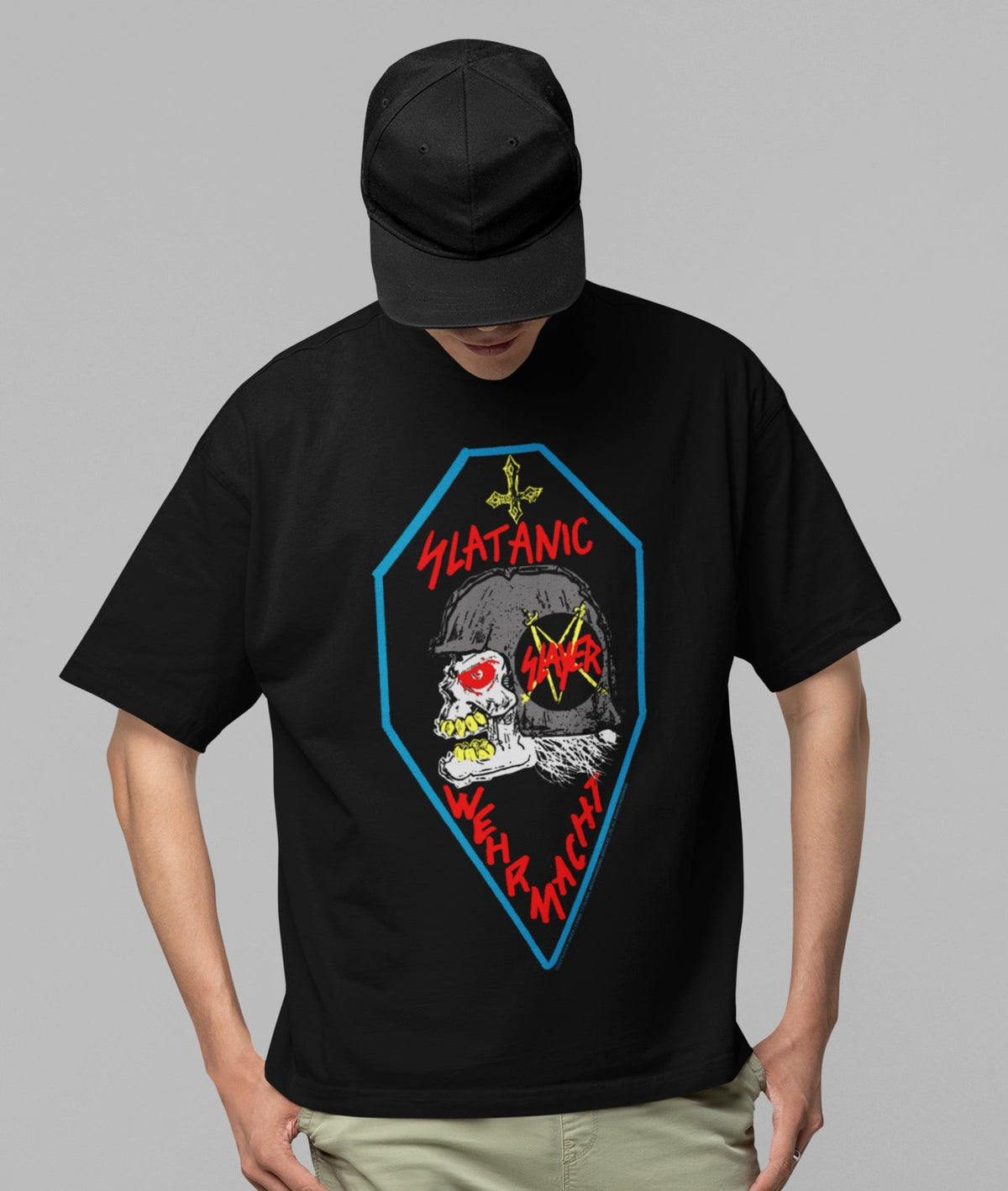 Slayer - Slaytanic Jumbo Print T-Shirt HYPER iCONiC.