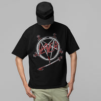 Slayer - Sword Logo Jumbo Print T-shirt HYPER iCONiC.