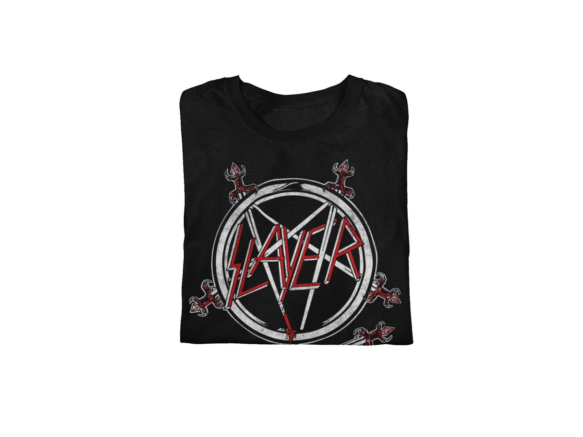 Slayer - Sword Logo Jumbo Print T-shirt HYPER iCONiC.
