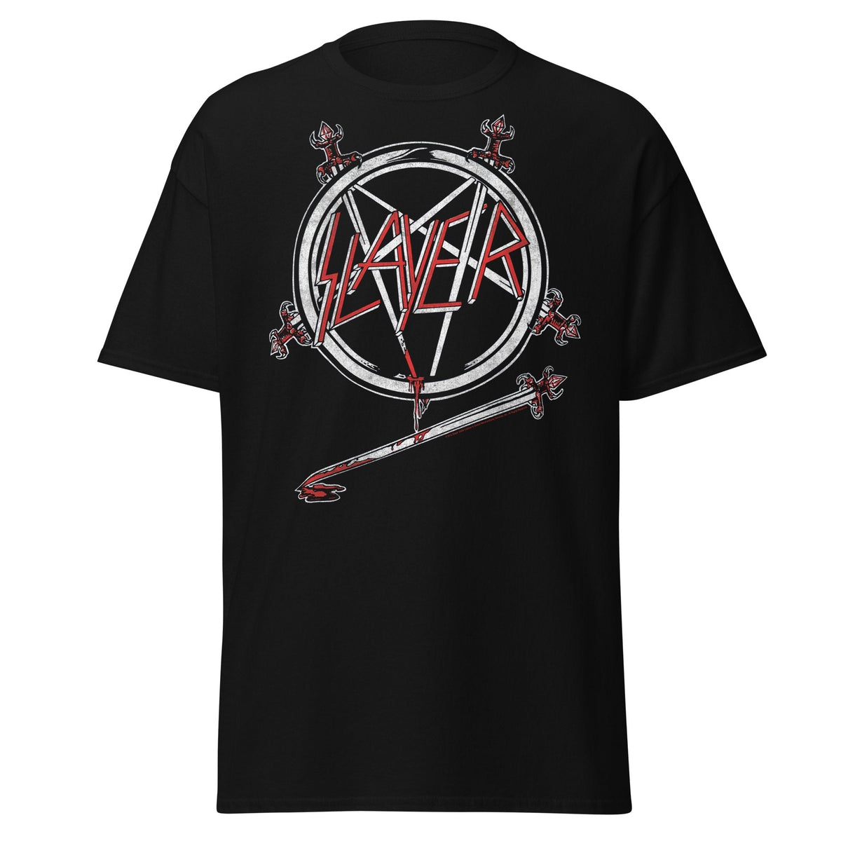 Slayer - Sword Logo Jumbo Print T-shirt HYPER iCONiC.
