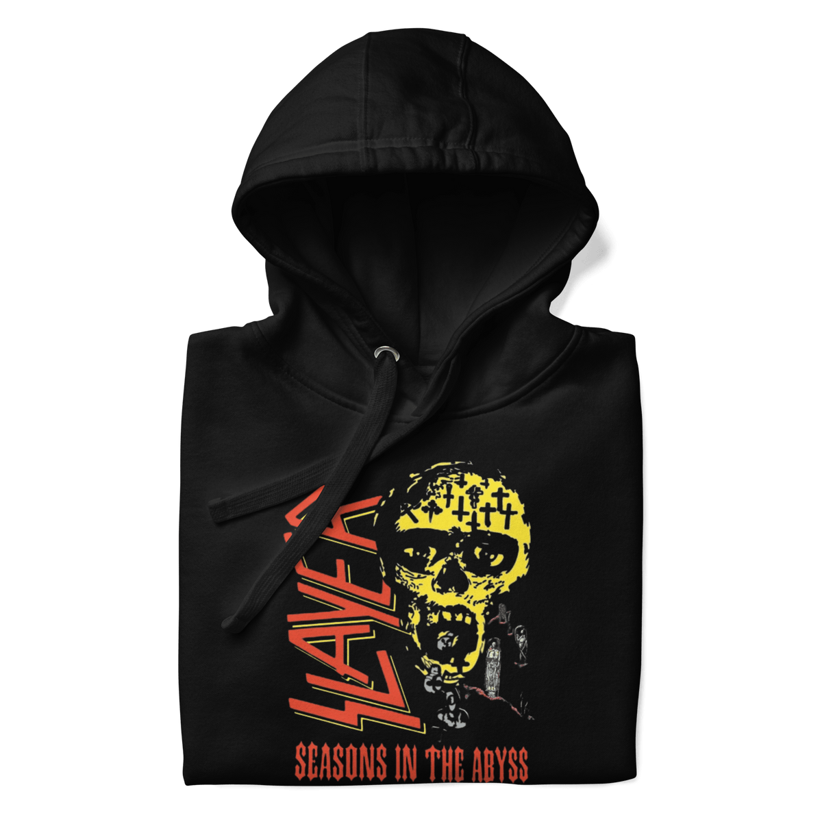 Slayer - Vintage 1990 Season's In the Abyss Hoodie HYPER iCONiC.
