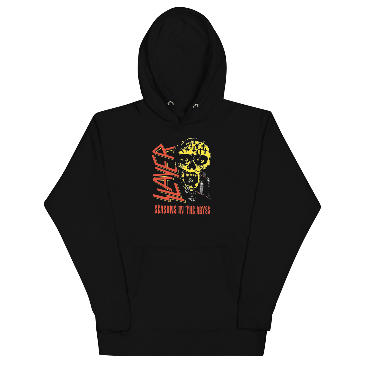 Slayer - Vintage 1990 Season's In the Abyss Hoodie HYPER iCONiC.