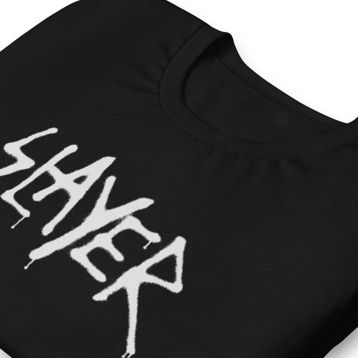 Slayer - White Drip Logo T-Shirt HYPER iCONiC.
