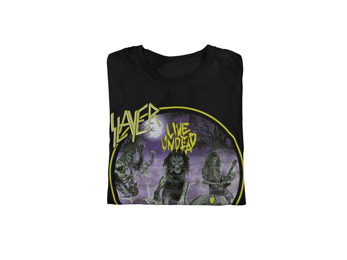 Slayer - Yellow Undead T-Shirt HYPER iCONiC.