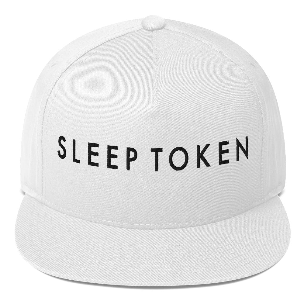 Sleep Token - Logo White Snapback Hat HYPER iCONiC.