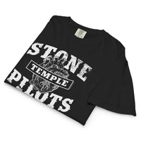 Stone Temple Pilots - Heart Logo Mineral Wash Womens Crop Top HYPER iCONiC.