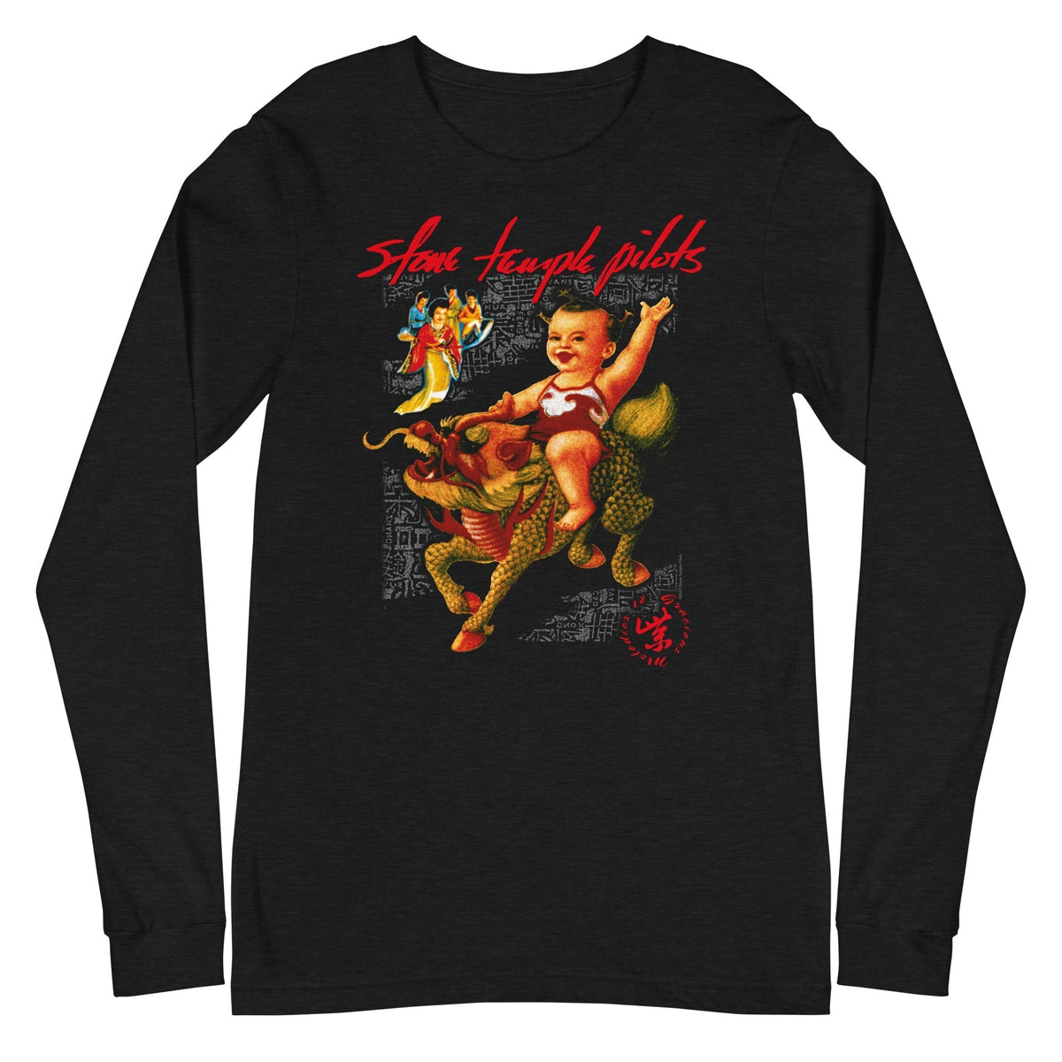 Stone Temple Pilots - Purple Long Sleeve T-Shirt HYPER iCONiC.