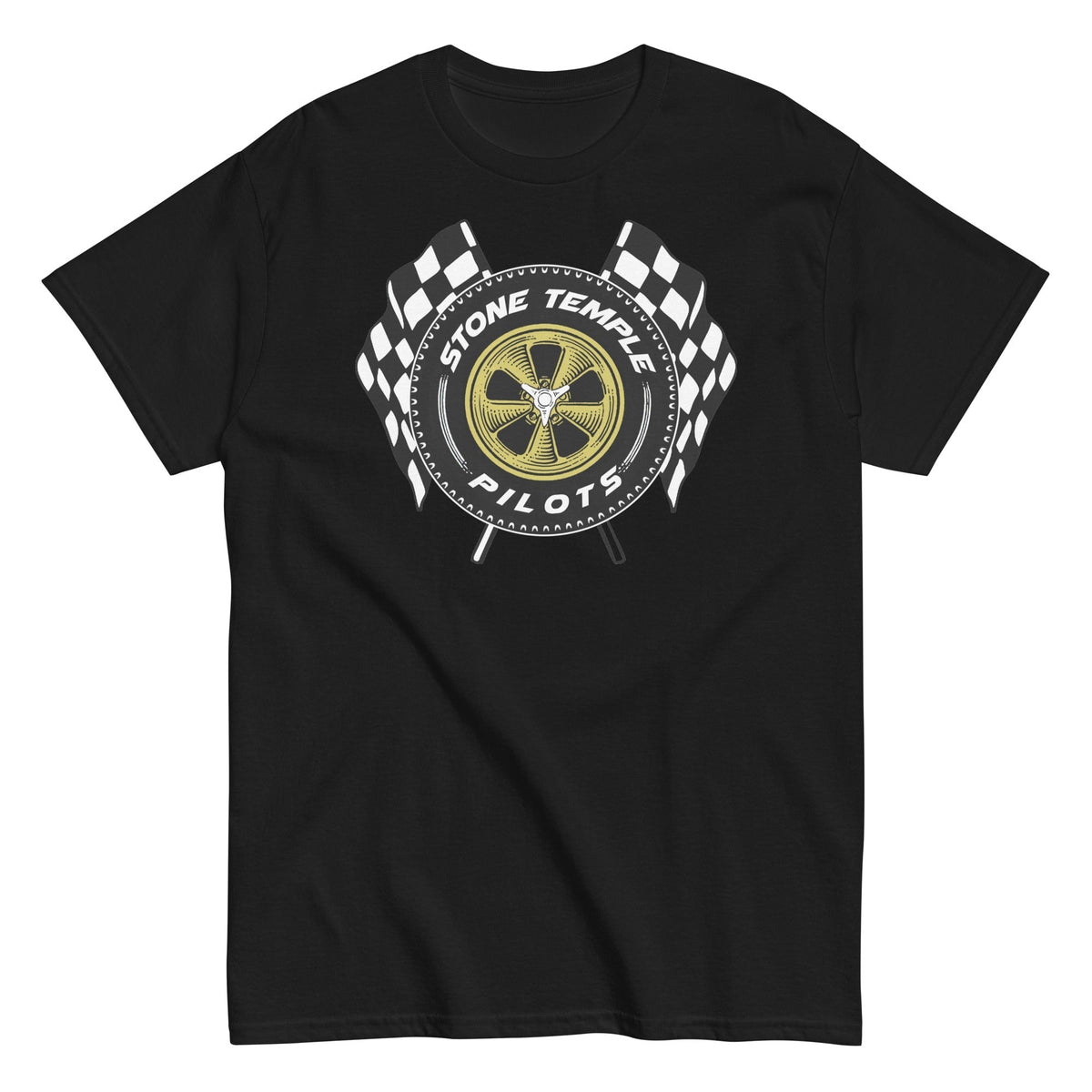 Stone Temple Pilots - Racing Tire T-Shirt HYPER iCONiC.