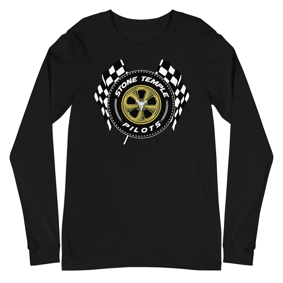 Stone Temple Pilots - Racing Tire Long Sleeve T-Shirt HYPER iCONiC.