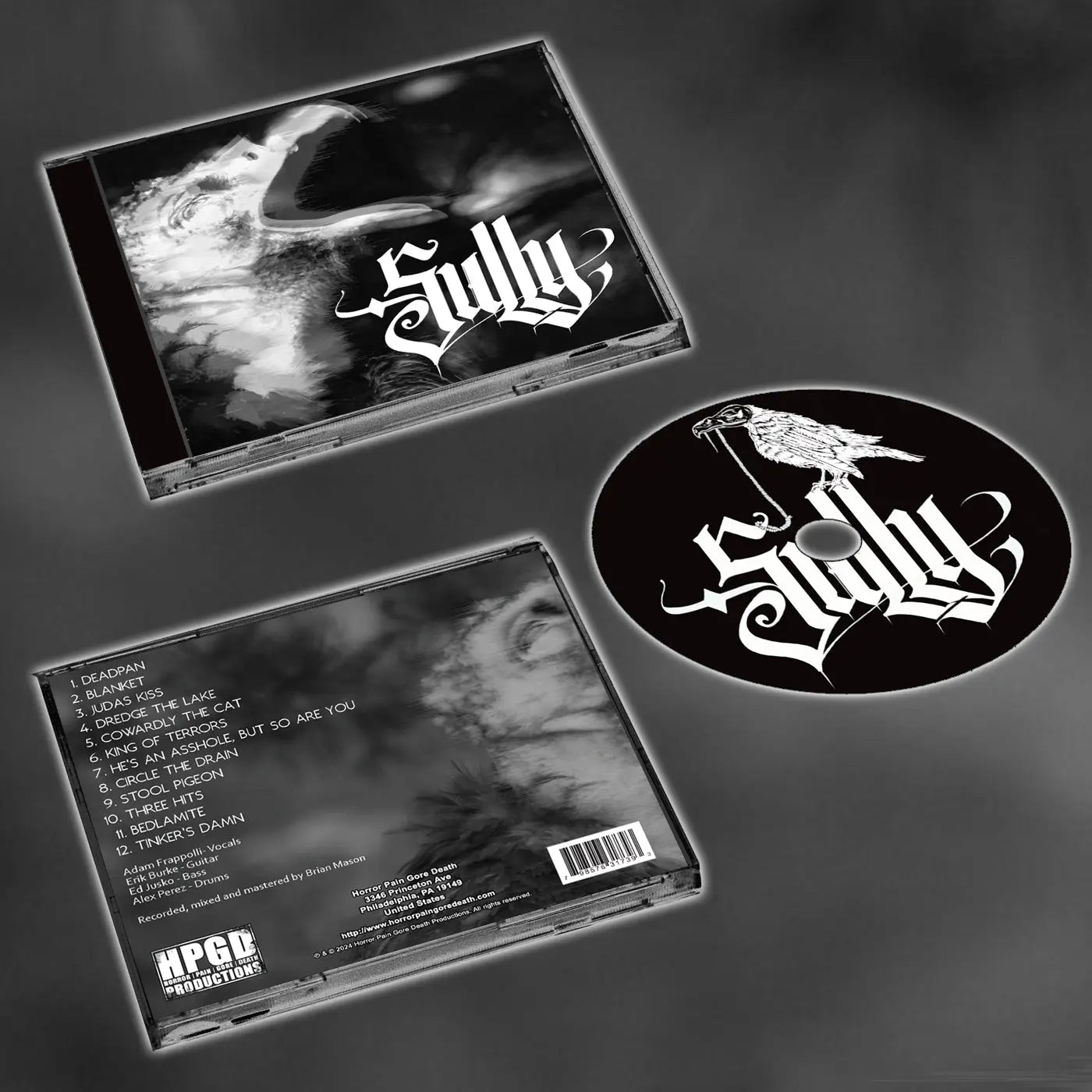 SULLY - Sully CD Horror Pain Gore Death Productions Shop