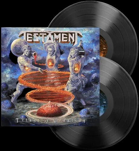 Testament "Titans Of Creation" Black Gatefold 2xLP Vinyl