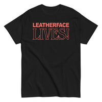 Texas Chainsaw Massacre - Leatherface Lives! T-Shirt HYPER iCONiC.