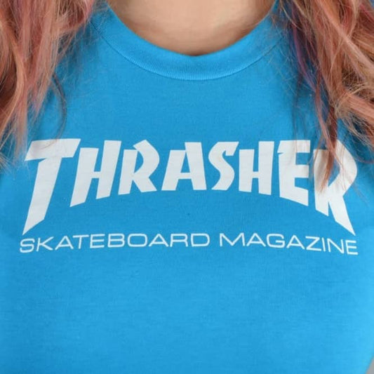 Thrasher "Skate Mag" Women's Teal T-Shirt