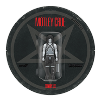 Super7 x Mötley Crüe - Tommy Lee (Shout At The Devil B&W)  ReAction Figure
