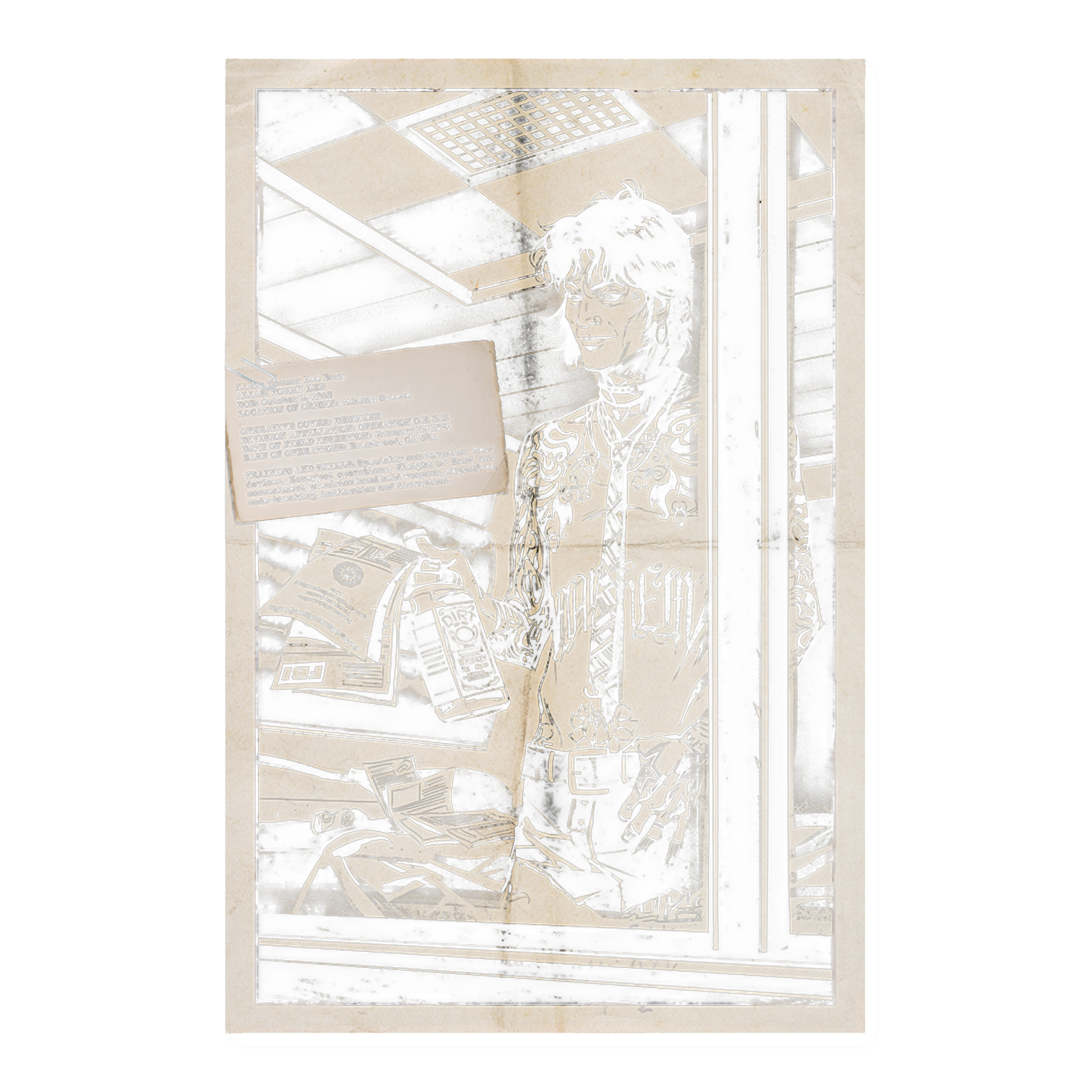 Mötley Crüe "The Dirt: Declassified" Deluxe Hard Cover Book Bundle