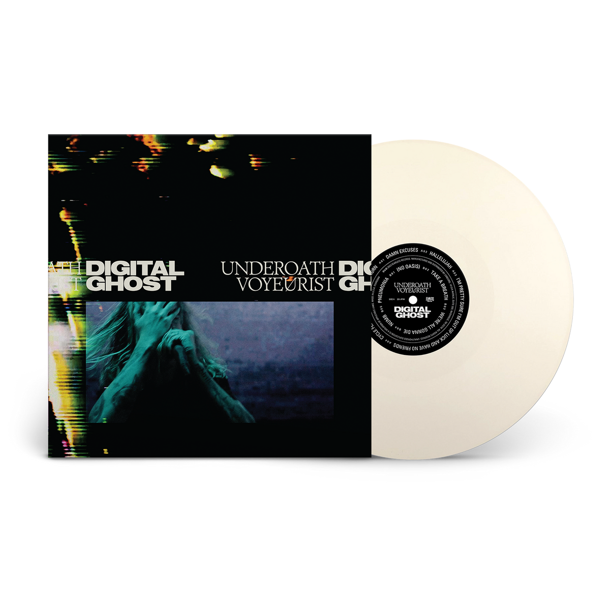UNDEROATH ‘VOYEURIST | DIGITAL GHOST’ LP (Limited Edition – Only 300 Made, Bone Vinyl) Revolver Magazine