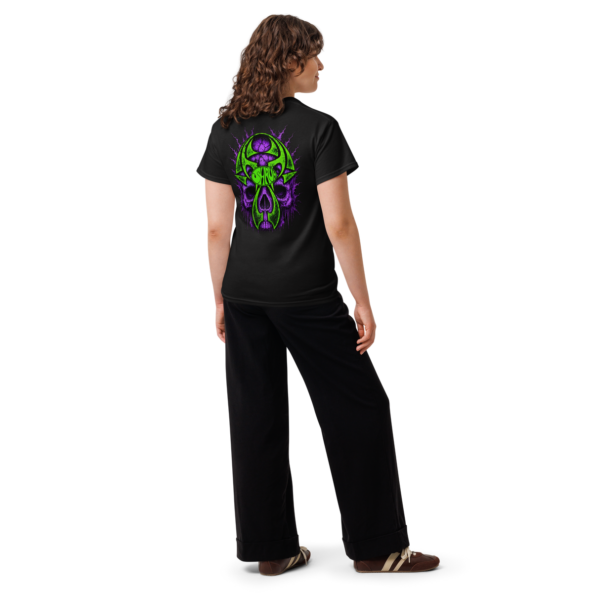 SHRÜM "Purple Tribal Skull" Shirt Mainstay Entertainment