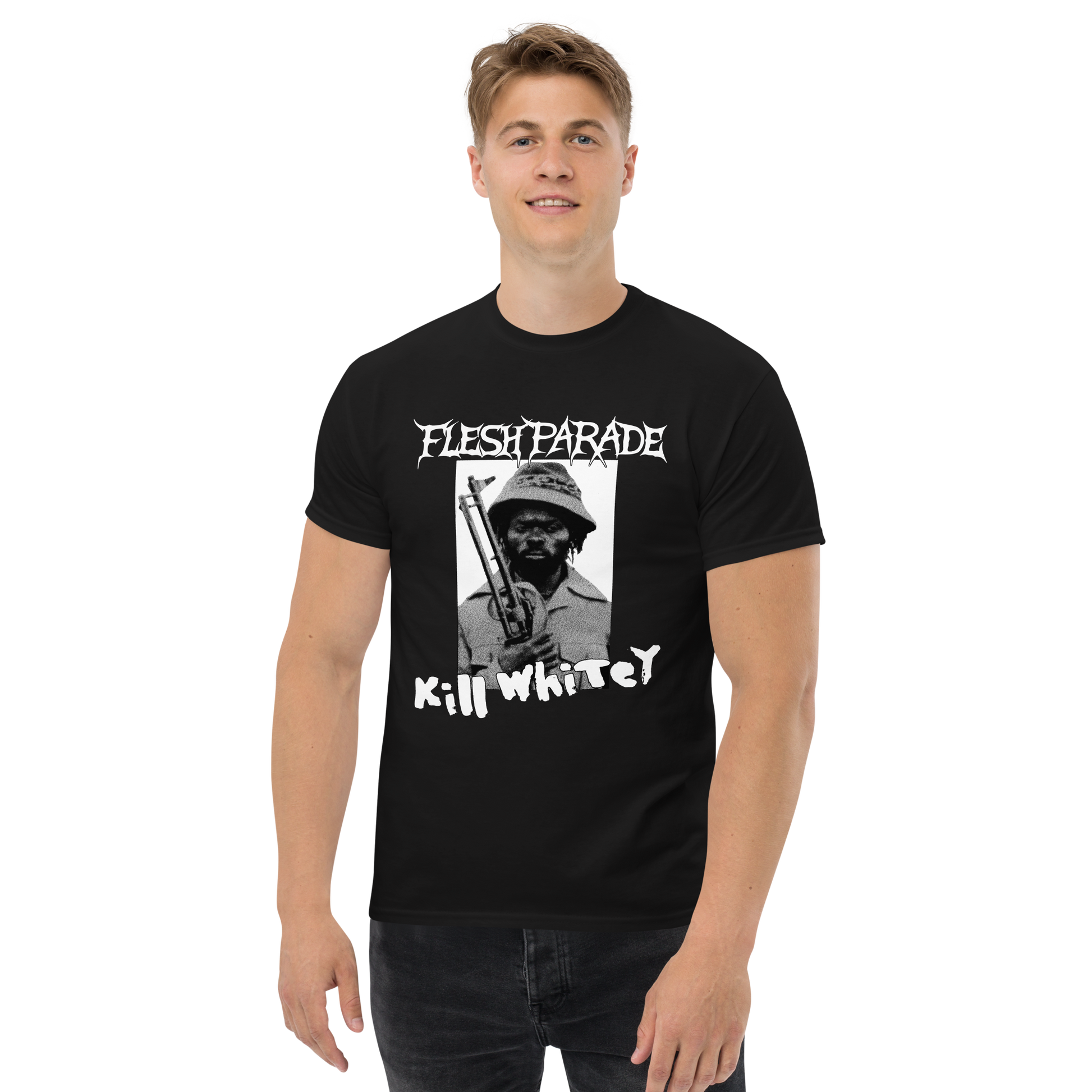 Flesh Parade "Kill Whitey" Gunman Shirt Mainstay Entertainment