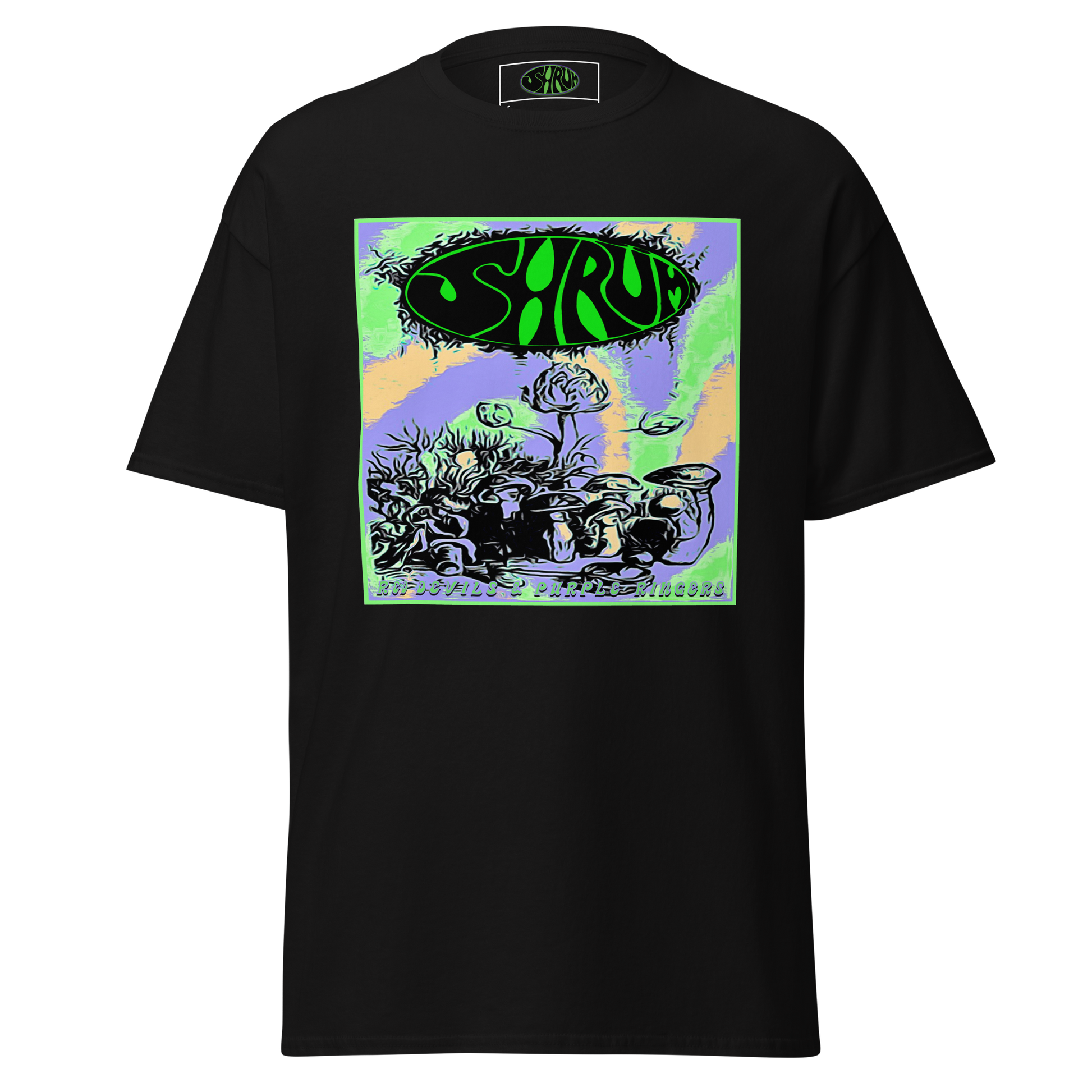 SHRÜM "Red Devils & Purple Ringers" Multicolor Shirt Mainstay Entertainment