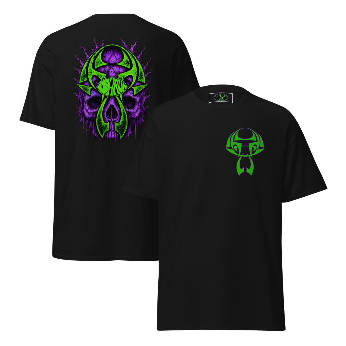 SHRÜM "Purple Tribal Skull" Shirt Mainstay Entertainment