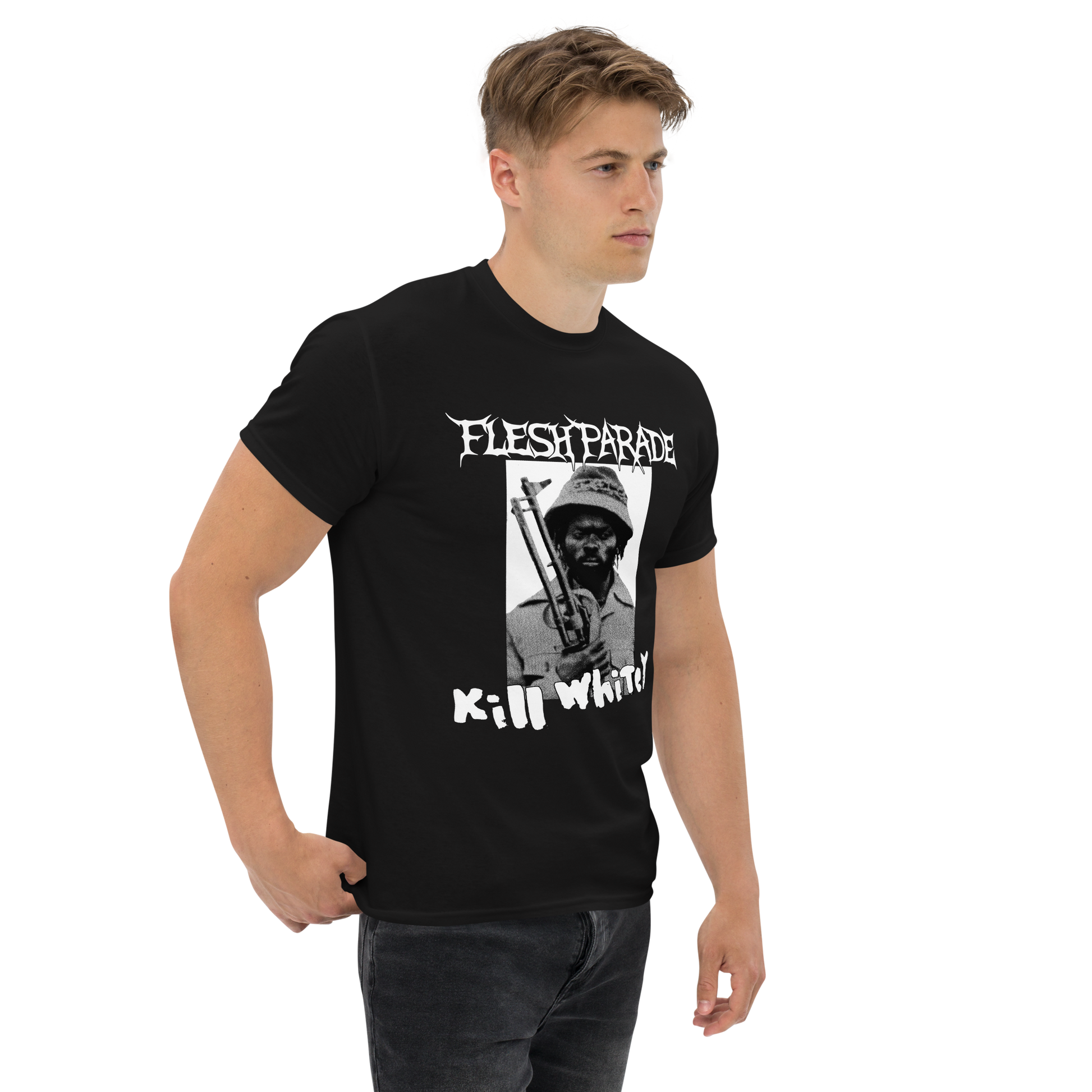 Flesh Parade "Kill Whitey" Gunman Shirt Mainstay Entertainment