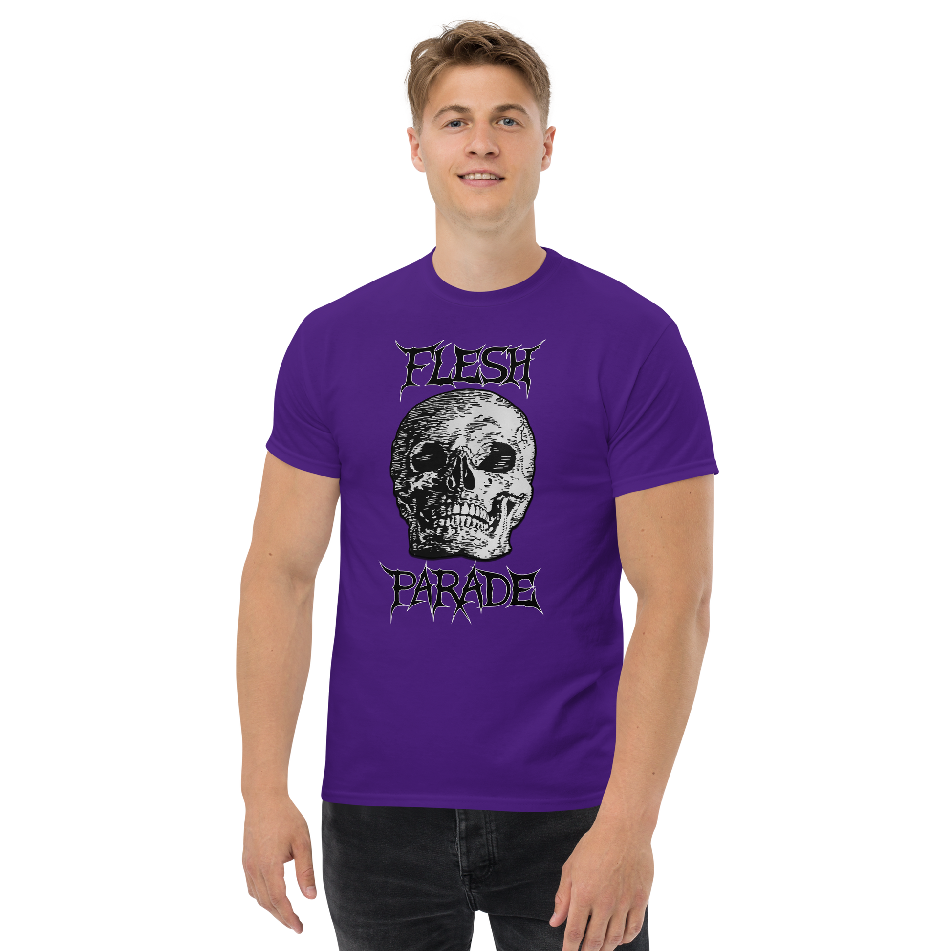 Flesh Parade "Skull" Shirt (Choose Color)