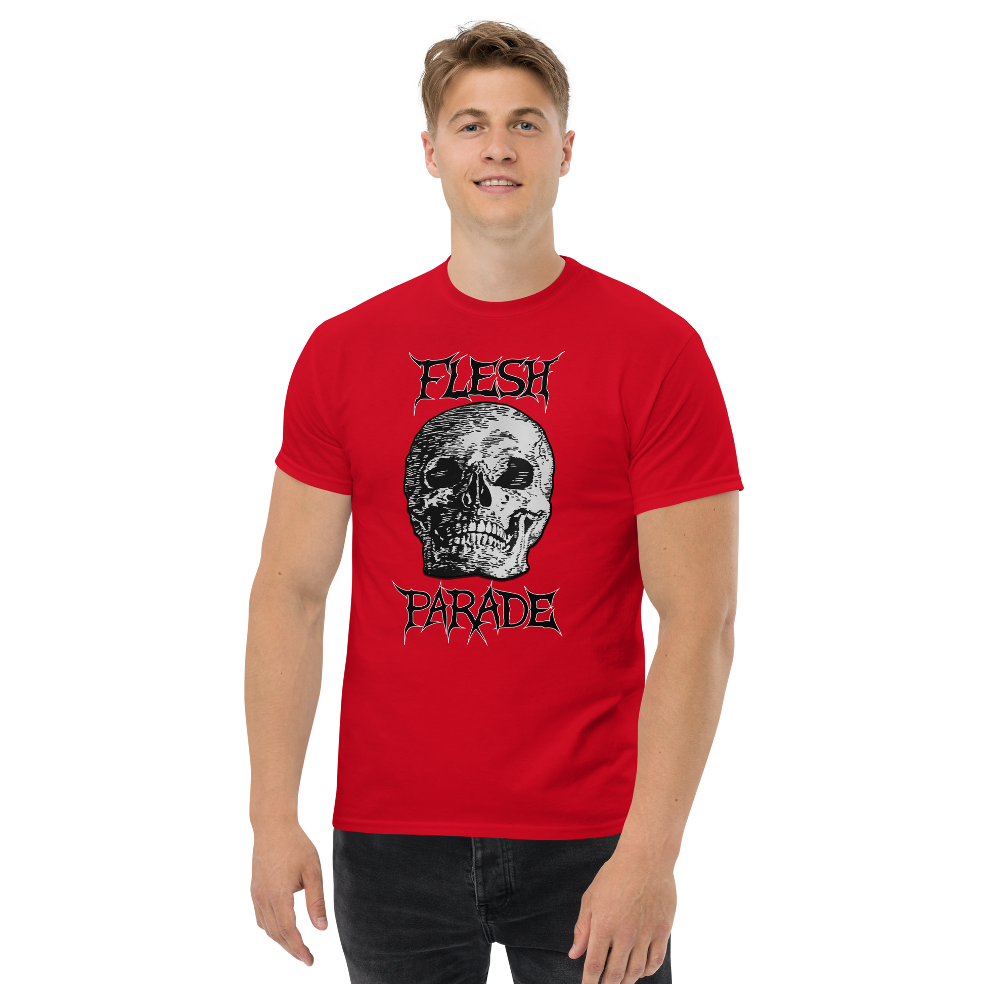 Flesh Parade "Skull" Shirt (Choose Color)