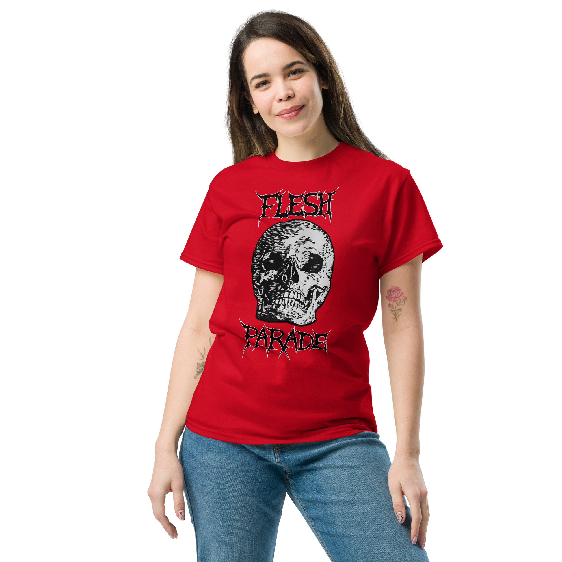 Flesh Parade "Skull" Shirt (Choose Color)