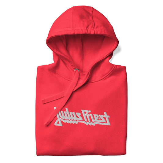 Judas Priest - Breaking the Law HD Embroidered Hoodie HYPER iCONiC.