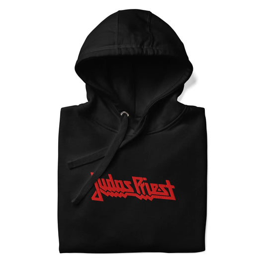 Judas Priest - Breaking the Law HD Embroidered Hoodie HYPER iCONiC.