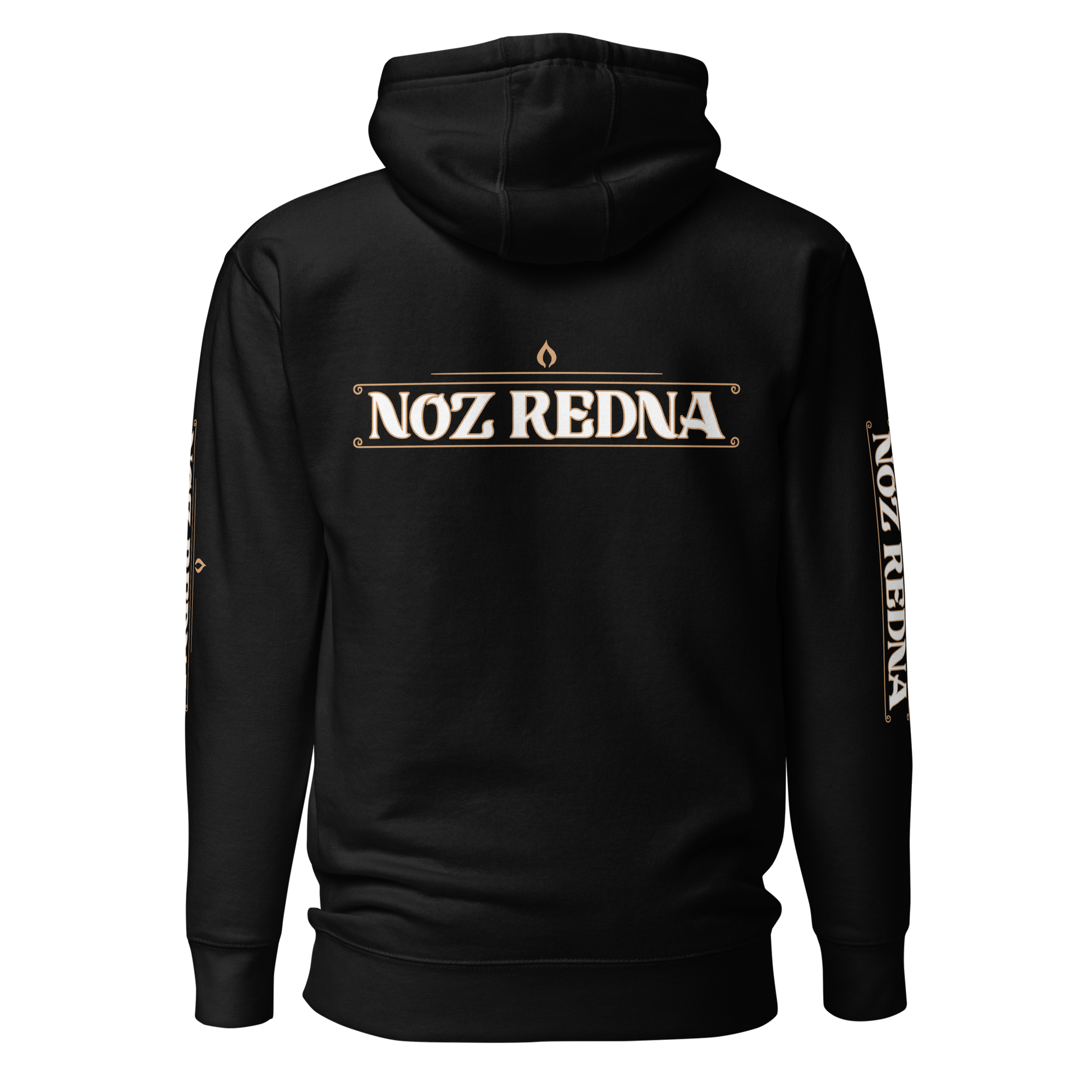 Noz Redna "Candle Logo" Embroidered Pullover Hoodie