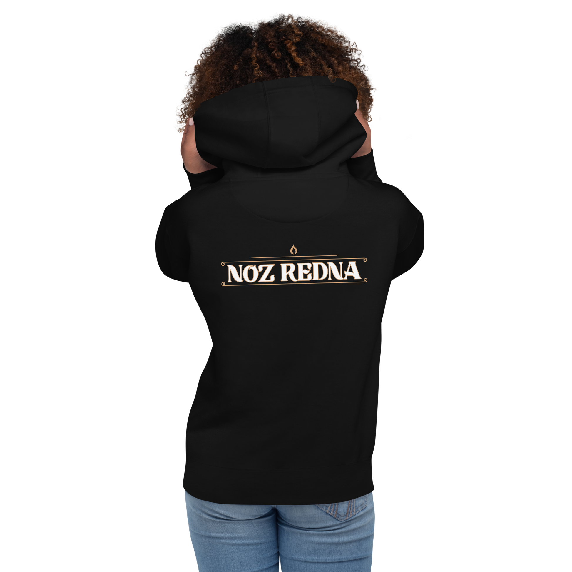 Noz Redna "Candle Logo" Embroidered Pullover Hoodie