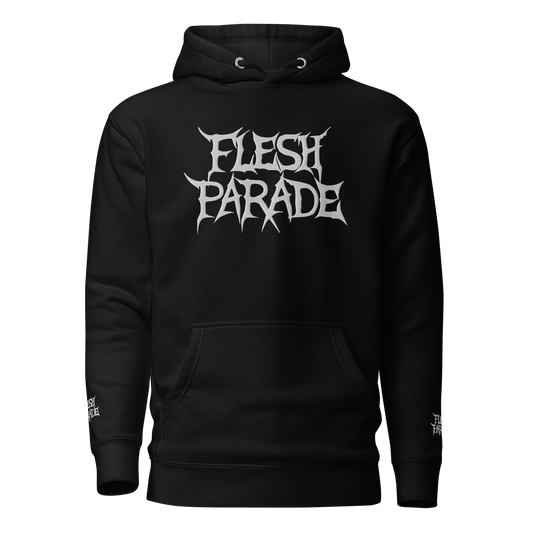 Flesh Parade "Classic Logo" Embroidered Pullover Hoodie