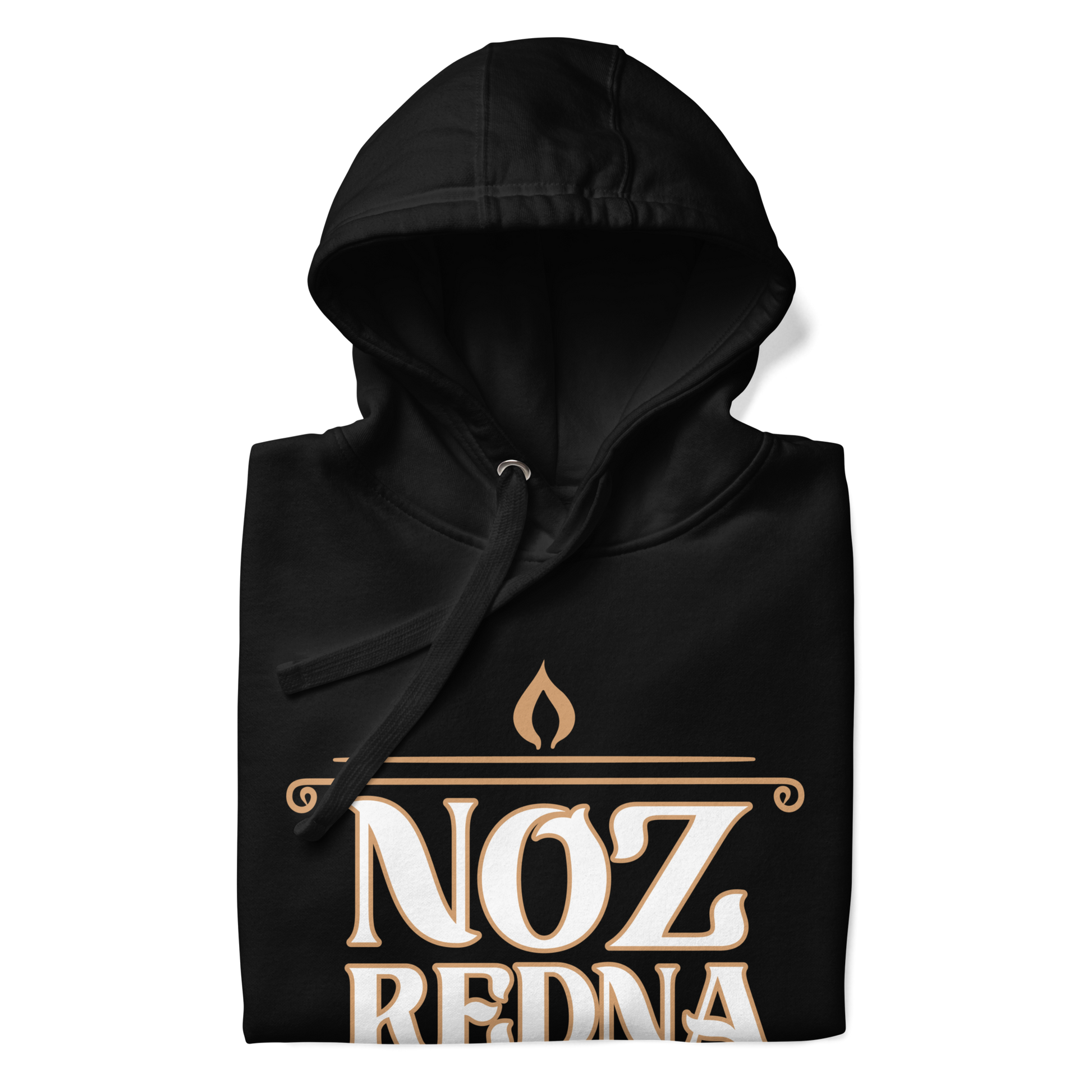 Noz Redna "Candle Logo" Embroidered Pullover Hoodie