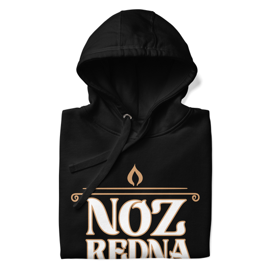 Noz Redna "Candle Logo" Embroidered Pullover Hoodie