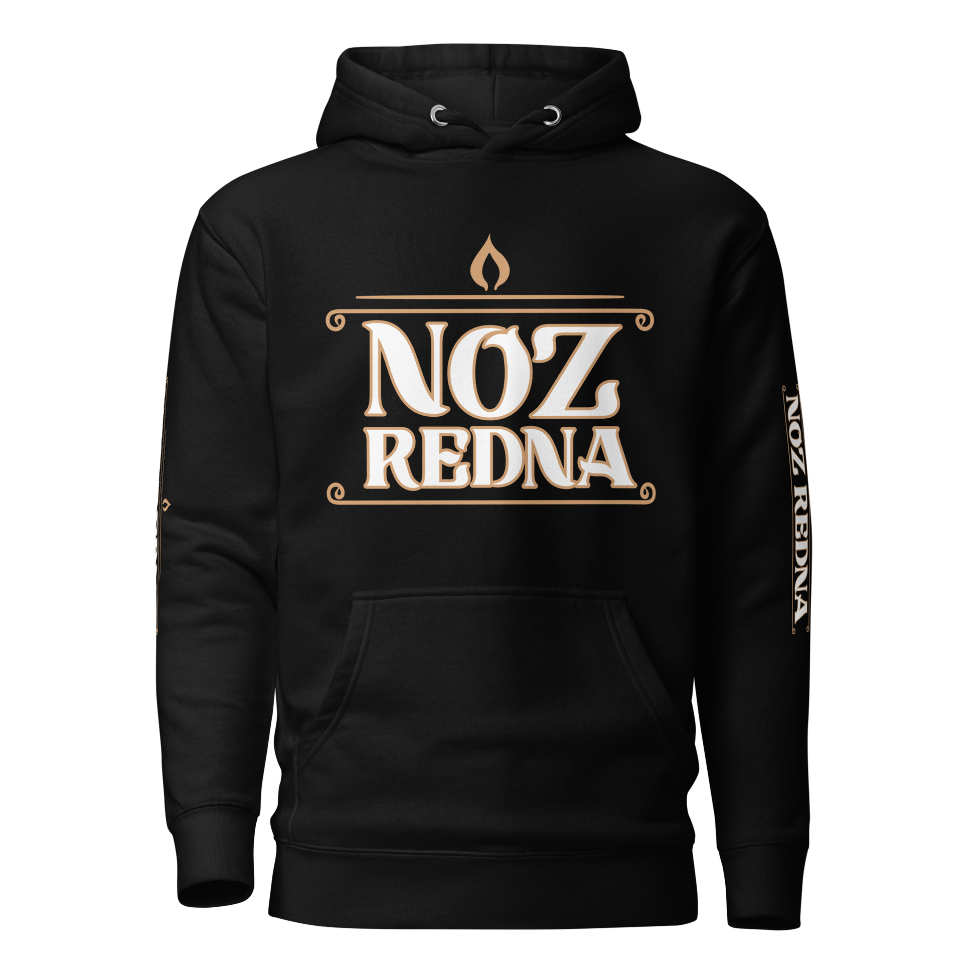 Noz Redna "Candle Logo" Embroidered Pullover Hoodie