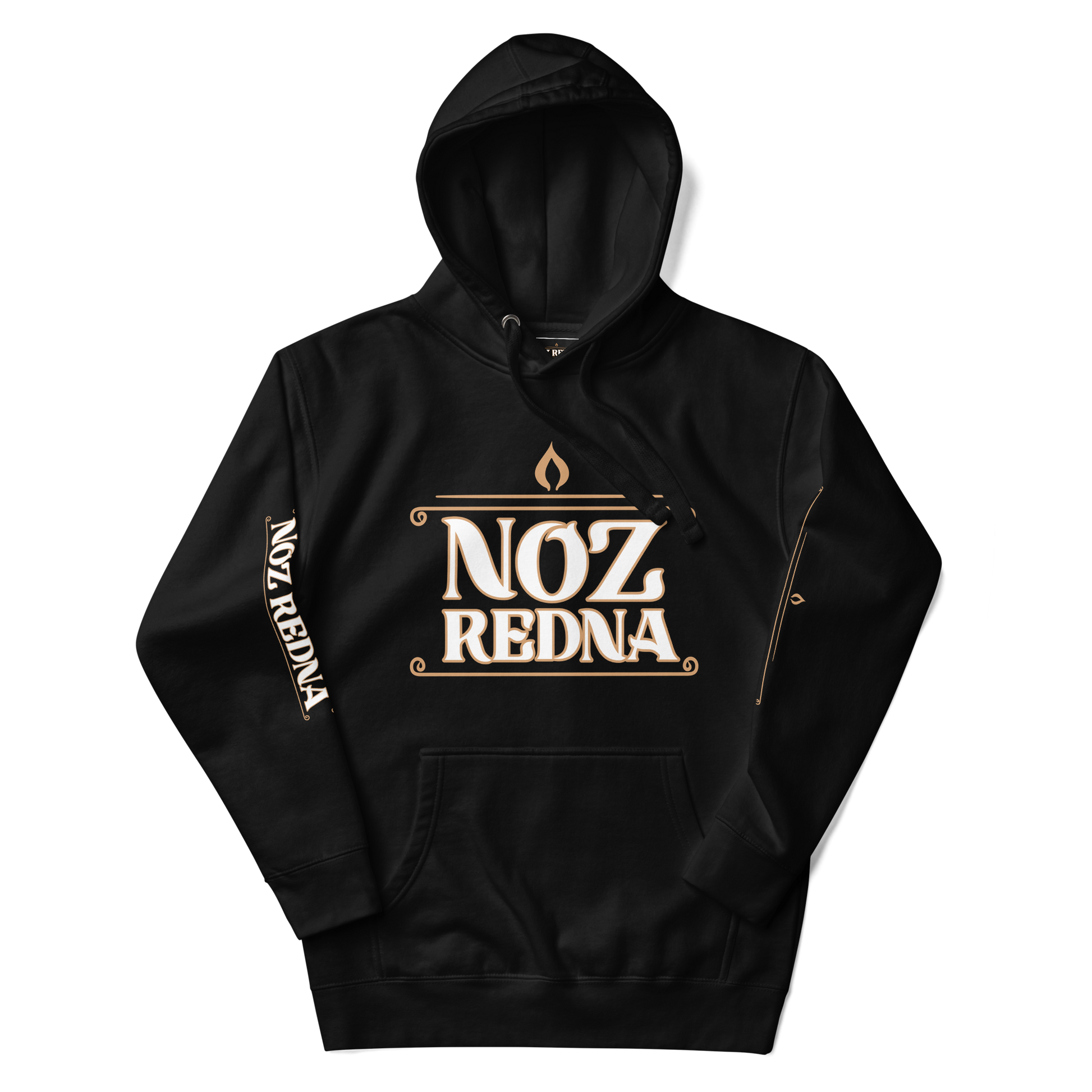 Noz Redna "Candle Logo" Embroidered Pullover Hoodie
