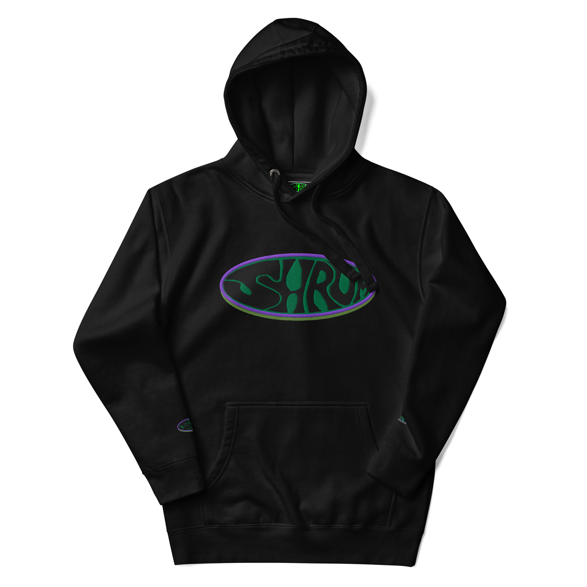 SHRÜM "Logo" Embroidered Pullover Hoodie