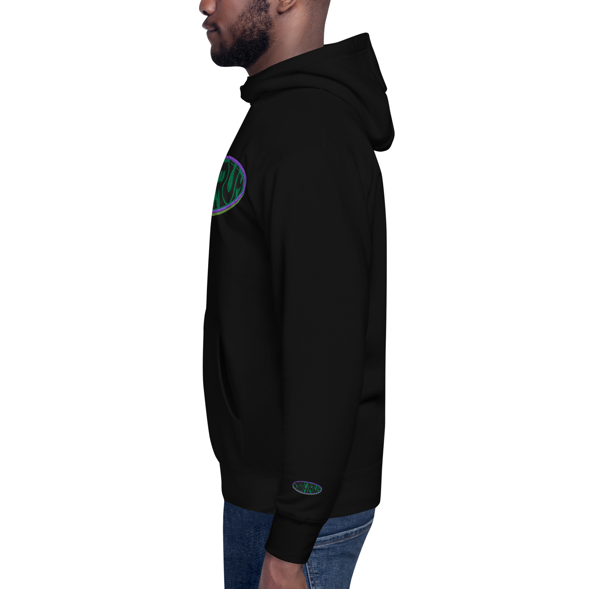 SHRÜM "Logo" Embroidered Pullover Hoodie
