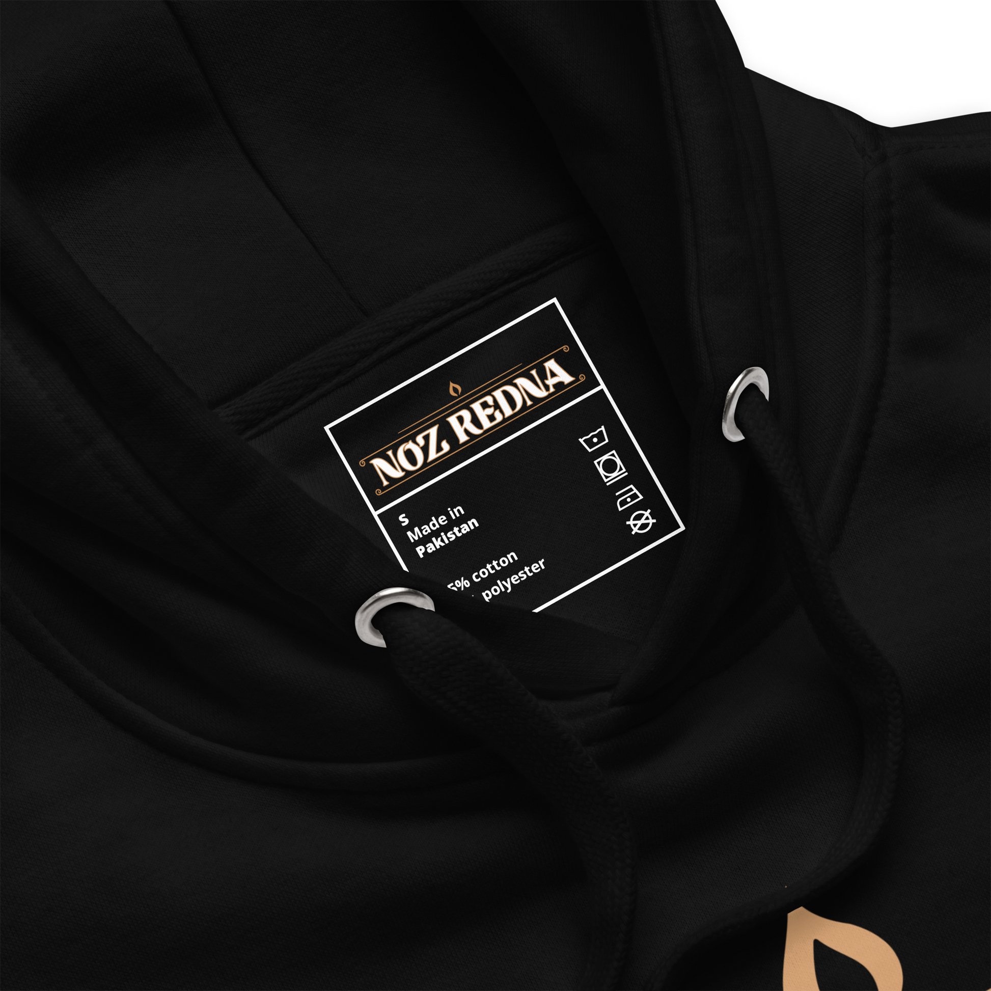 Noz Redna "Candle Logo" Embroidered Pullover Hoodie