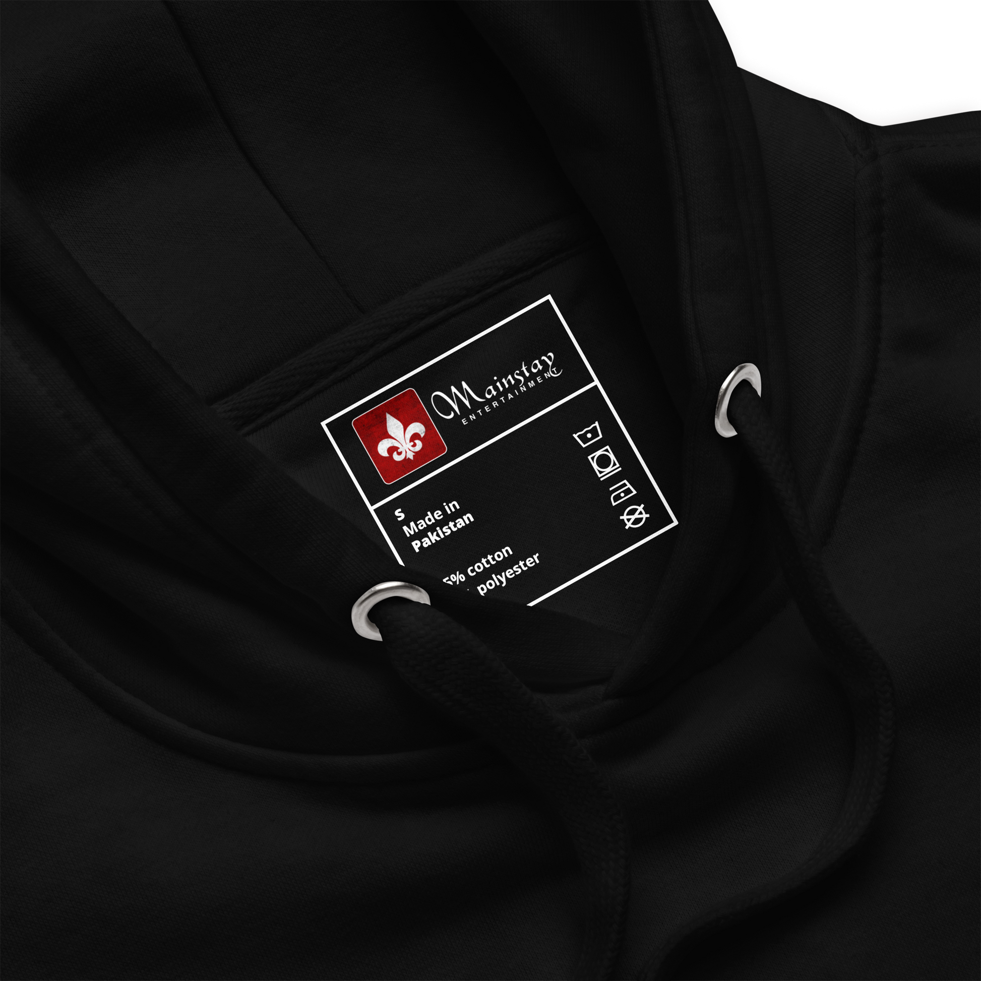 Mainstay Entertainment "Fleur de Lis Logo" Embroidered Pullover Hoodie