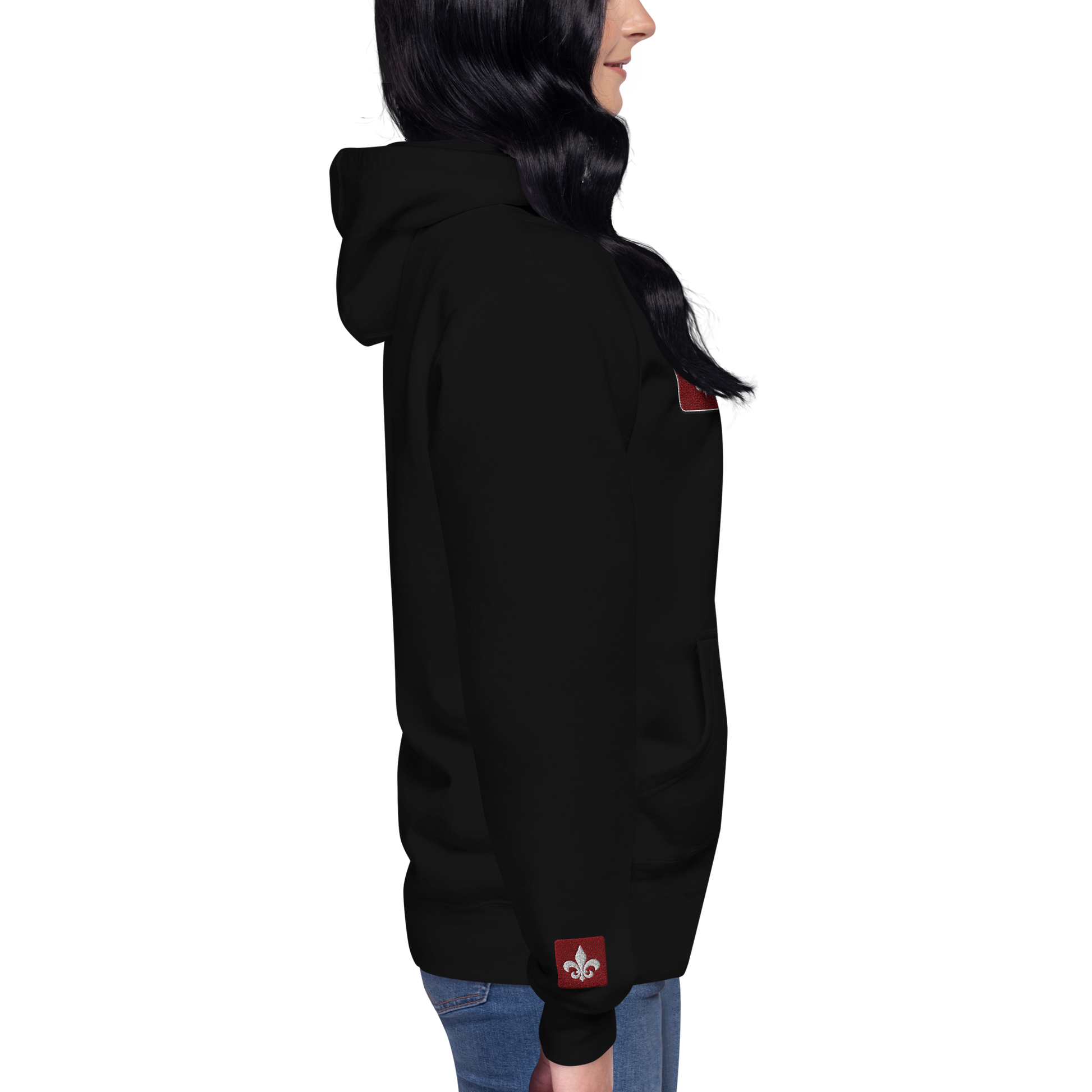 Mainstay Entertainment "Fleur de Lis Logo" Embroidered Pullover Hoodie