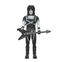 Super7 x Mötley Crüe - Mick Mars, Nikki Sixx, Tommy Lee & Vince Neil (Shout At The Devil B&W) ReAction Figures