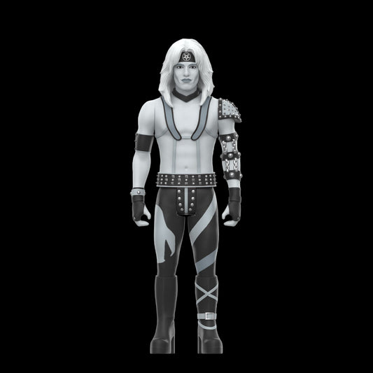 Super7 x Mötley Crüe - Vince Neil (Shout At The Devil B&W) ReAction Figure