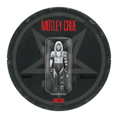 Super7 x Mötley Crüe - Vince Neil (Shout At The Devil B&W) ReAction Figure