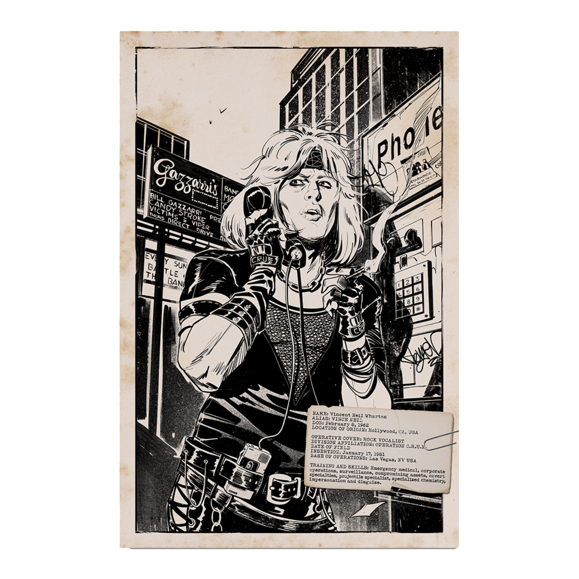 Mötley Crüe "The Dirt: Declassified" Deluxe Hard Cover Book Bundle