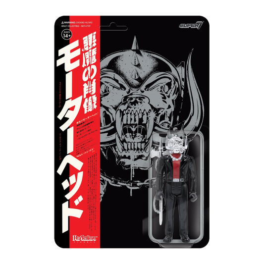 Super7 x Motörhead - Warpig (Japanese Chrome) ReAction Figure