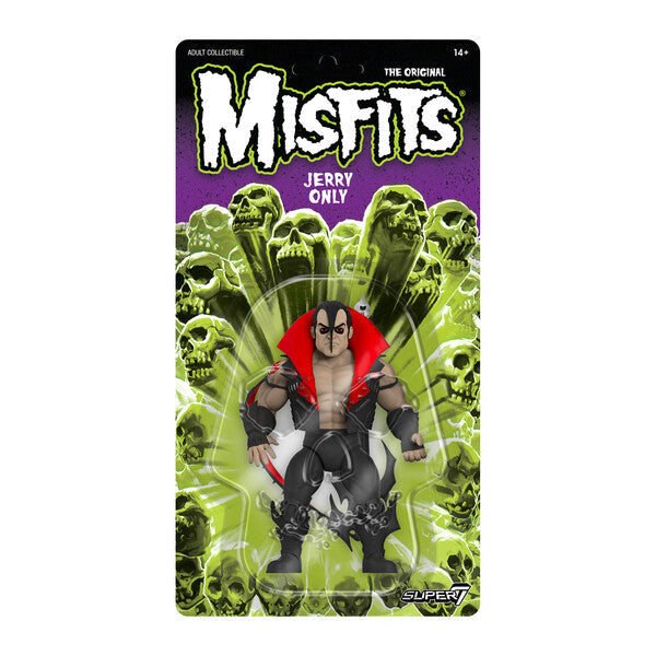 Super7 x Misfits - Skeleton Danzig, Jerry Only, The Fiend 5.5" 3x Action Figure Set