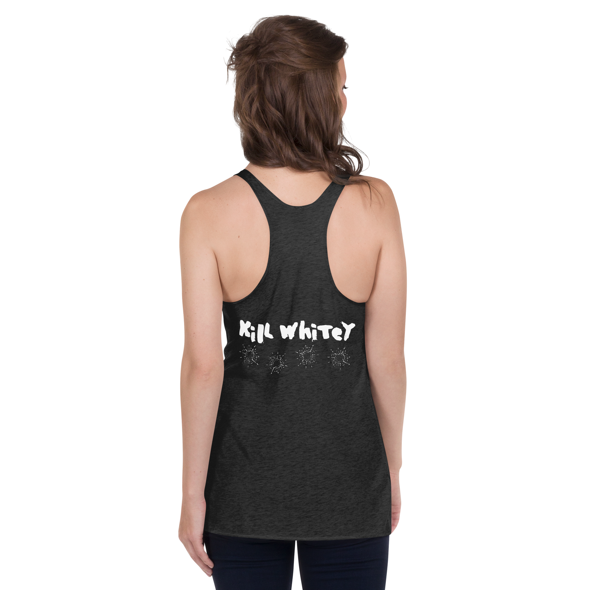 Flesh Parade "Kill Whitey" Women's Racerback Tank